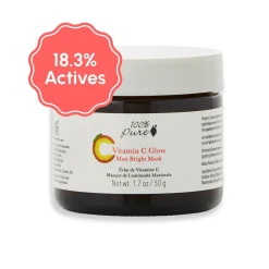 18.3% Active Ingredients Vitamin C Glow Max Bright Mask-100% PURE Shop