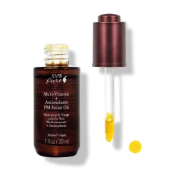 Multi-Vitamin + Antioxidants Pm Facial Oil-100% PURE Clearance